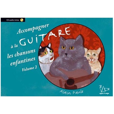 Methode Guitare Chansons Enfantines - Vol 2